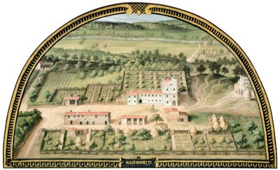 Villa Medicea di Collesalvetti by Giusto Utens